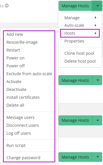 Host pool host options menu.png